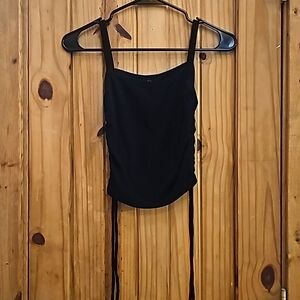 Girls black camisole